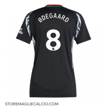Arsenal Martin Odegaard #8 Maglia Gara Trasferta Repliche 2024-25 Donna